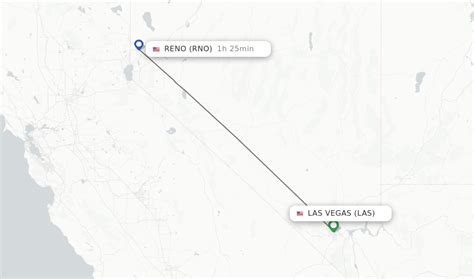las vegas to reno airfare